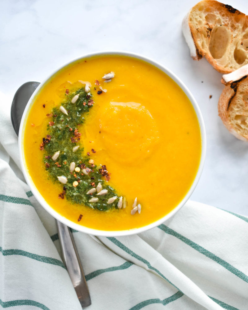 Carrot, Parsnip and Ginger Soup - Apron & Whisk