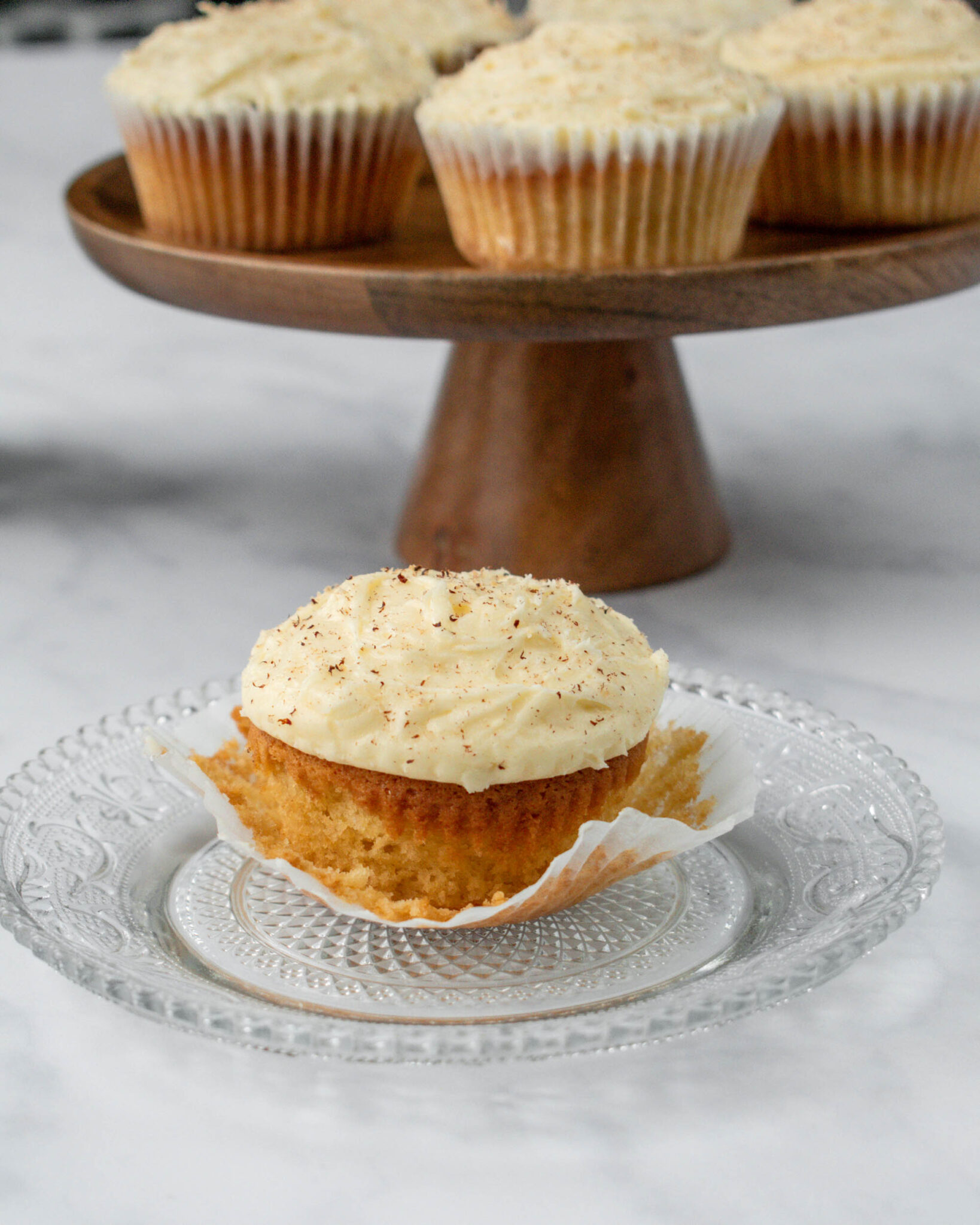 Eggnog Cupcakes - Apron & Whisk