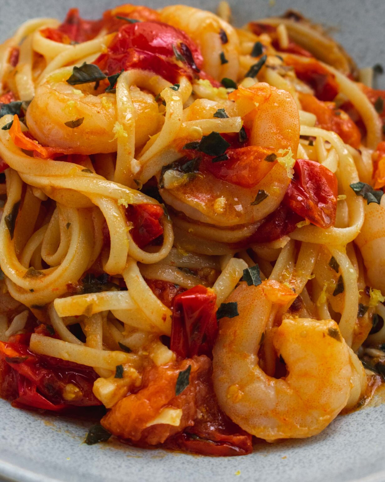 Prawn Linguine - Apron & Whisk