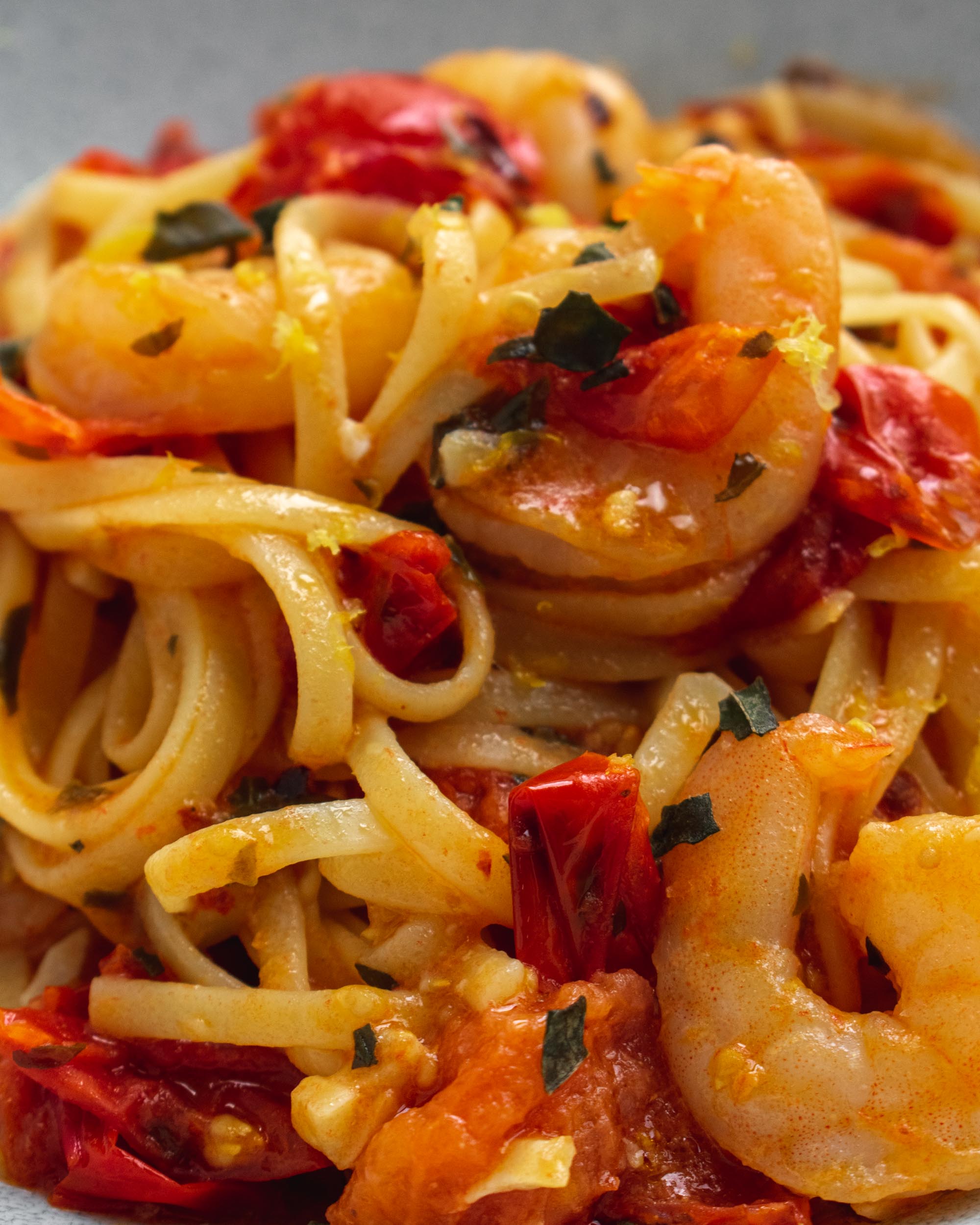 Prawn Linguine Apron & Whisk