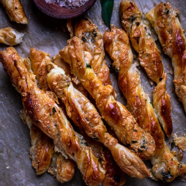 Goat Cheese and Sage Twists