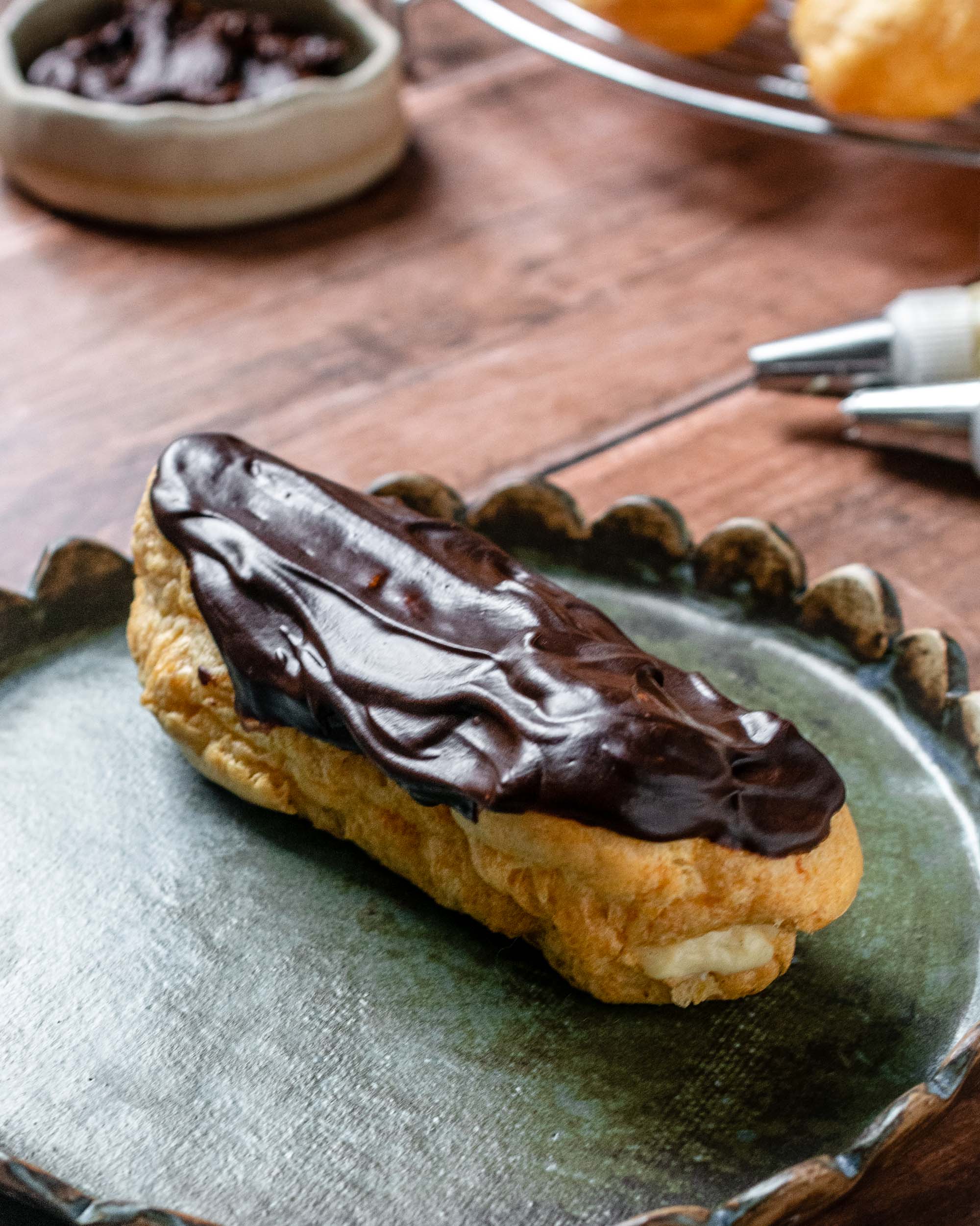 Air Fryer Eclairs - Apron & Whisk