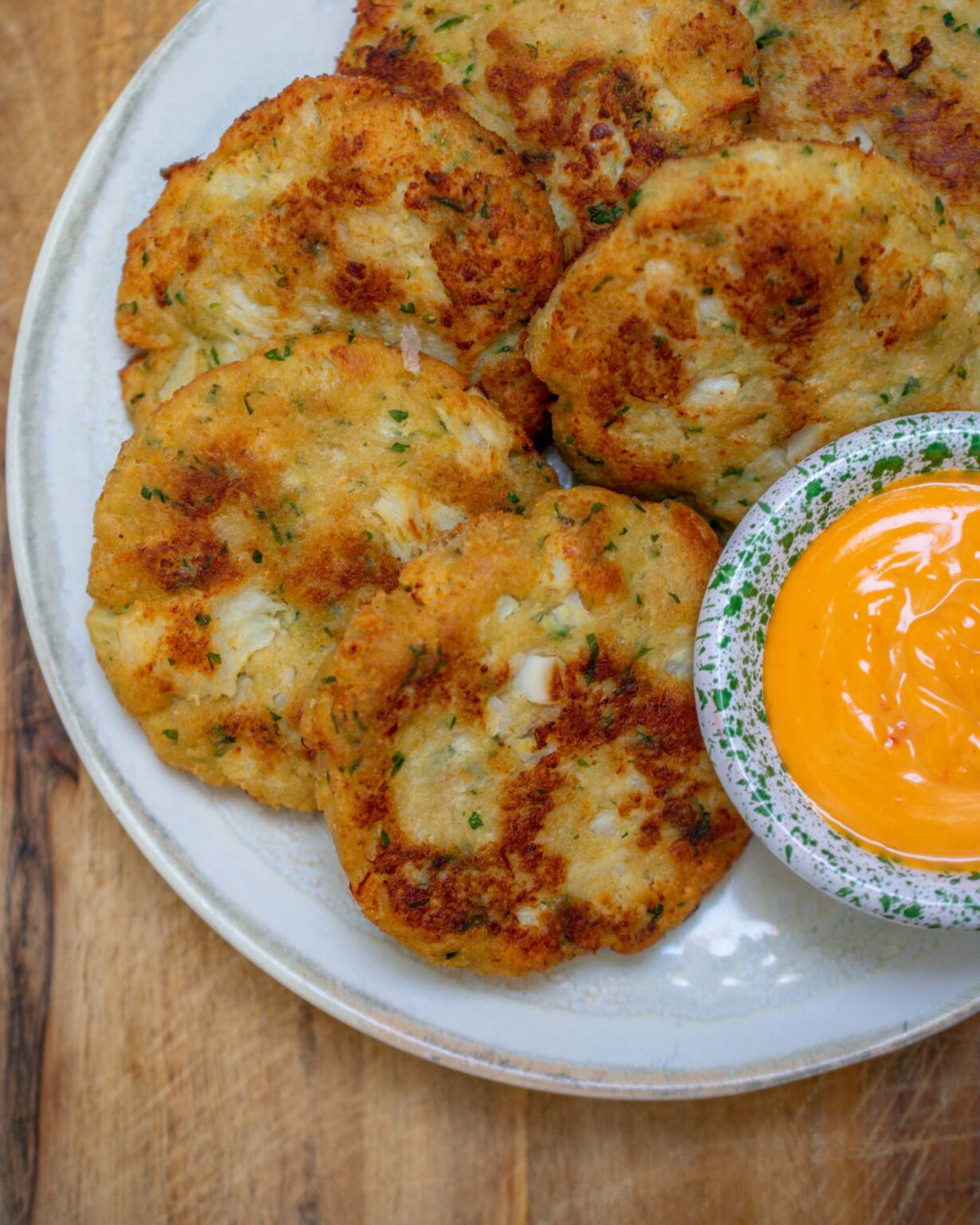 Pulpetti tal-Pastard - Maltese Cauliflower Fritters - Apron & Whisk