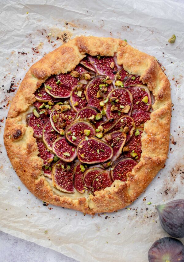 Honey Ricotta and Fig Galette