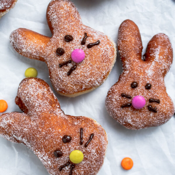 Easter Bunny Doughnuts
