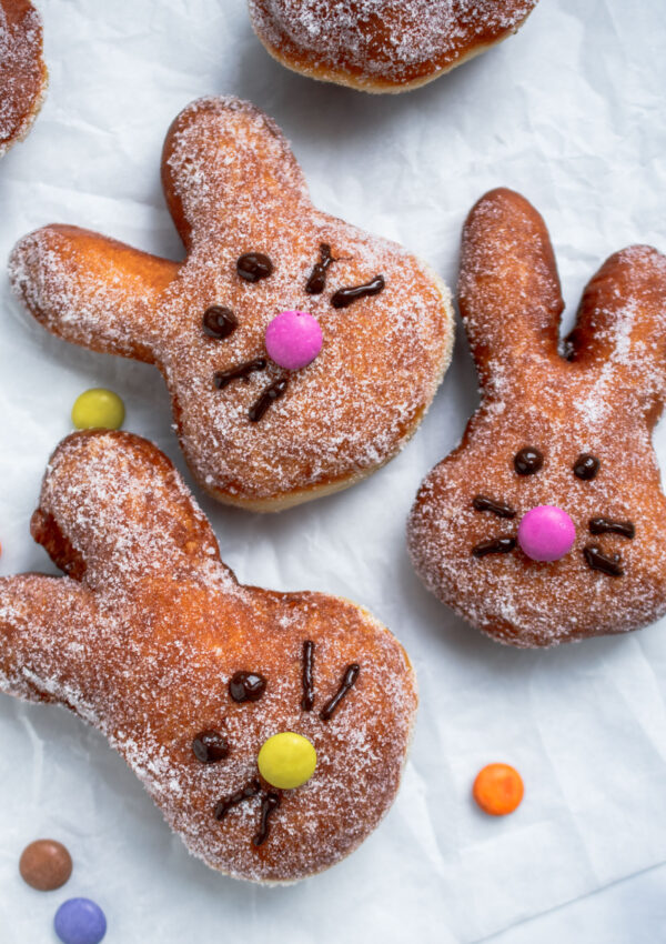 Easter Bunny Doughnuts