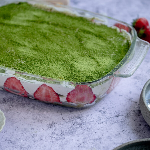 Strawberry Matcha Tiramisù