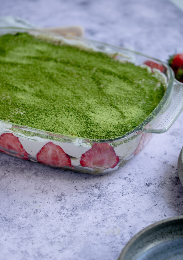Strawberry Matcha Tiramisù