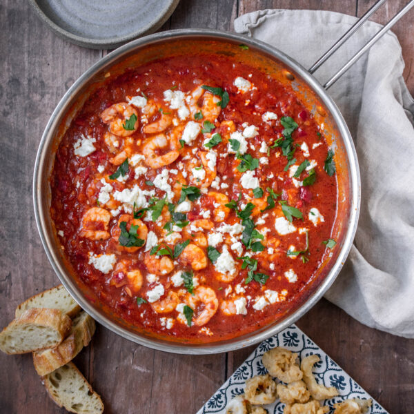 Prawn Saganaki