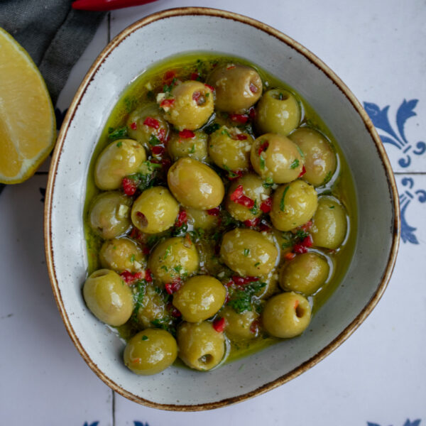 Chili Mango Olives