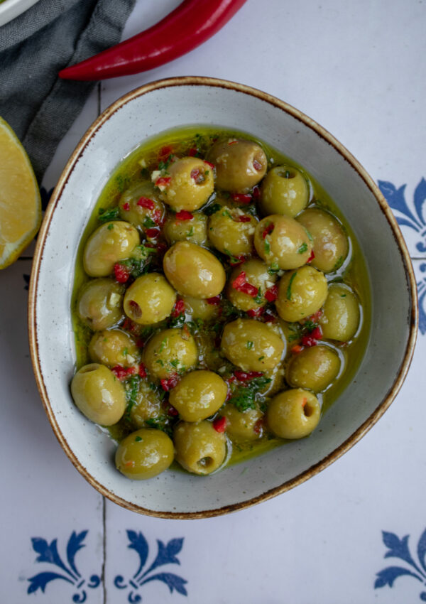 Chili Mango Olives
