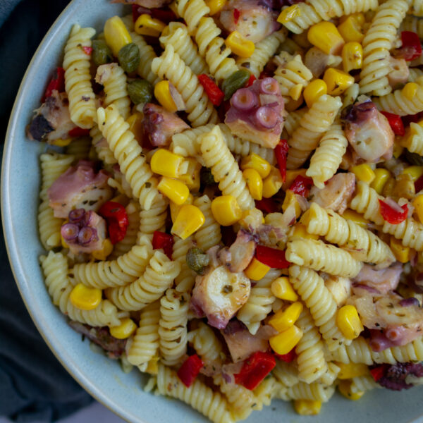 Octopus Pasta Salad