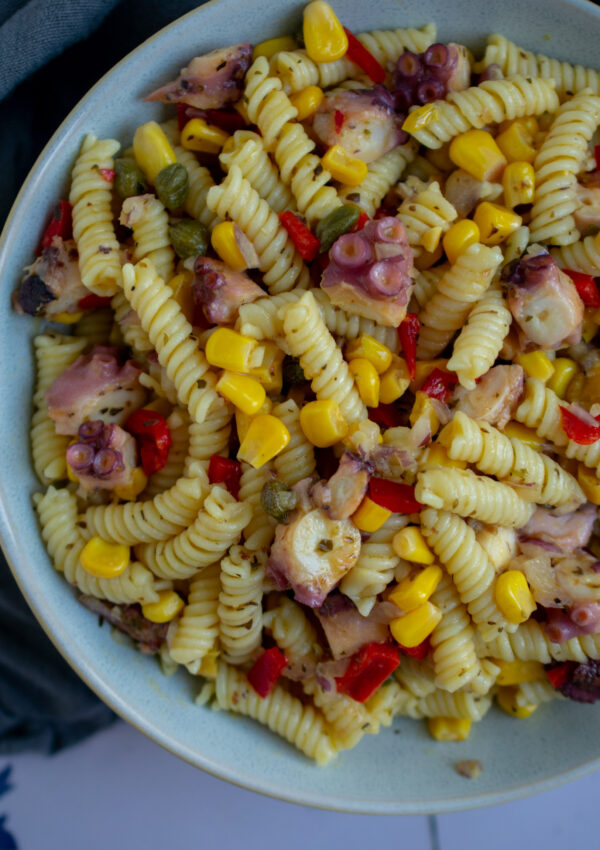 Octopus Pasta Salad